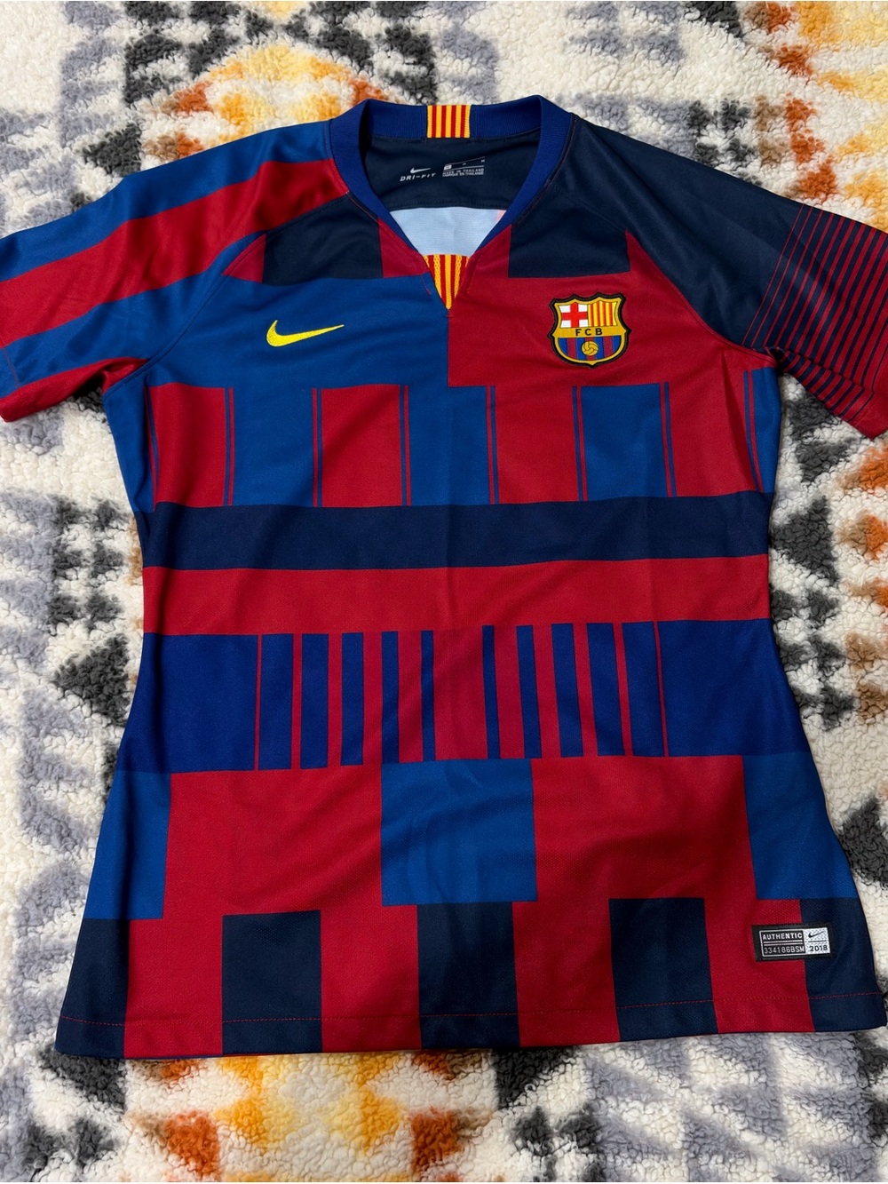 Nike FC Barcelona Soccer Jersey 2018